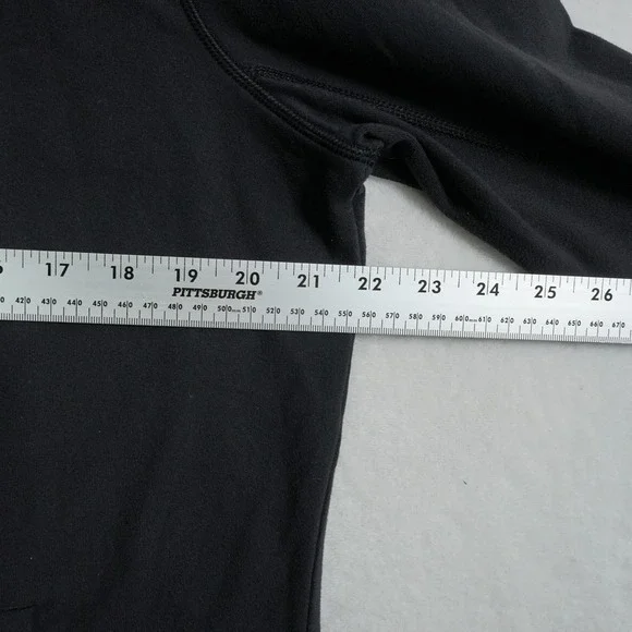 Lululemon PrePost Full Zip Workout Jacket Black Athleisure Reflective Mens Large - Picture 7 of 9